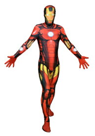 マーベル Iron Man Morphsuit コスチューム ハロウィン メンズ コスプレ 衣装 男性 仮装 男性用 イベント パーティ ハロウィーン 学芸会