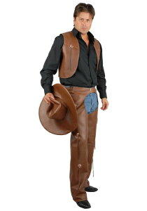 Men's Brown RX`[ Chaps and xXg nEB Y RXv ߑ j  jp Cxg p[eB nEB[ w|