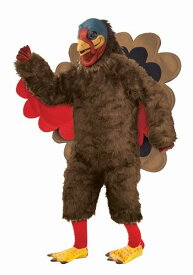 大人用 デラックス Plush Turkey Mascot コスチューム ハロウィン メンズ コスプレ 衣装 男性 仮装 男性用 イベント パーティ ハロウィーン 学芸会