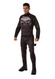 デラックス Punisher Men's コスチューム ハロウィン メンズ コスプレ 衣装 男性 仮装 男性用 イベント パーティ ハロウィーン 学芸会