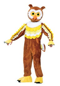 Give A Hoot Owl Mascot コスチューム ハロウィン メンズ コスプレ 衣装 男性 仮装 男性用 イベント パーティ ハロウィーン 学芸会