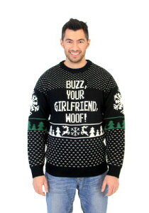 Home Alone Buzz Your ̎qfriend Woof Ugly Christmas Sweater nEB Y RXv ߑ j  jp Cxg p[eB nEB[ w|