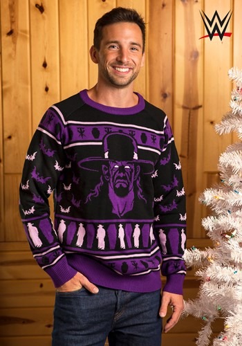 大人用 WWE Undertaker Ugly Christmas Sweater ハロウィン メンズ コスプレ 衣装  男性 仮装  男性用 イベント パーティ ハロウィーン 学芸会