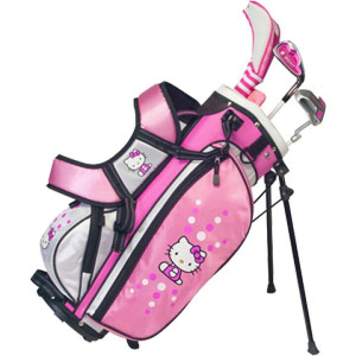 楽天市場】ハローキティゴルフ ジュニアセット Hello Kitty Golf 