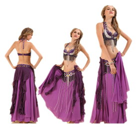 【3点セット】ベリーダンス ステージ衣装ダンス コスチューム コスプレ エジプト ベール ブラトップ ベリーダンス衣装