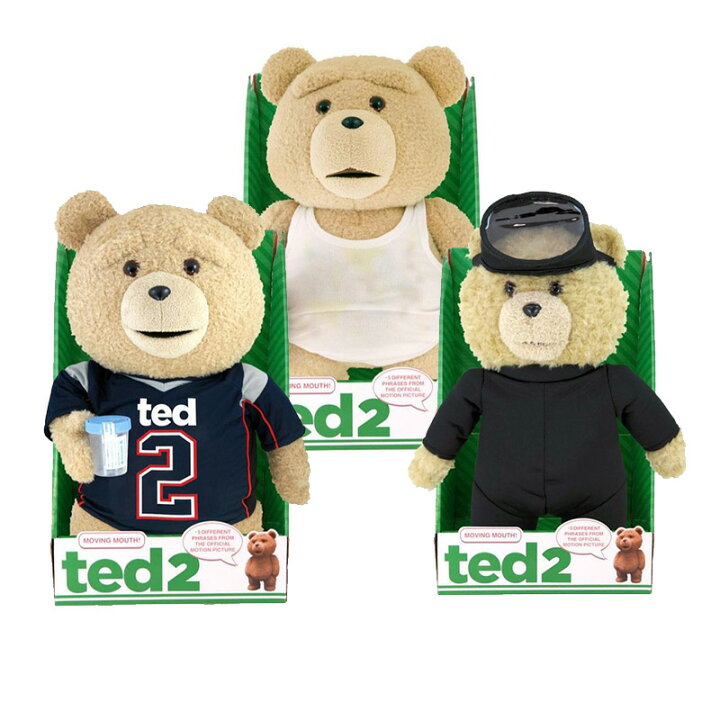楽天市場 Ted2 テッド2 ぬいぐるみ グッズ テッド Ted 16インチ 40cm Rレイテッド版 タンクトップ ユニフォーム ダイビング 映画 グッズ テディベア くまのぬいぐるみ グッズ 誕生日 プレゼント 世界一ダメなテディベア モフモフしようぜ Mars Shop