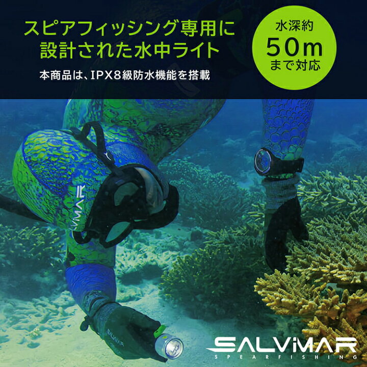 楽天市場】《マラソン5%OFFクーポン》 Salvimar サルビマー 水中ライト 