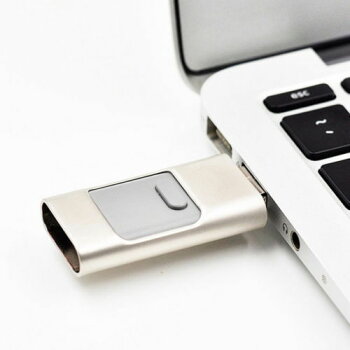 64GBフラッシュメモリUSBメモリLightningライトニングmicroUSBマイクロUSBAndroidアンドロイドiphoneアイフォン対応3色スマホPCバックアップ