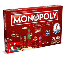 2018年 サッカー ロシア大会 公式ライセンス モノポリーゲーム 応援グッズ グッズ Monopoly Game
