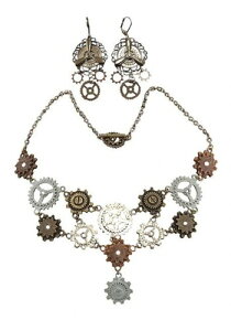 Multi Gear Necklace & Earrings for lps NX}X nEB RXv ߑ   낢 Cxg p[eB nEB[ w|