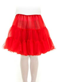 《30日 全品5%OFFクーポン》チャイルド レッド Knee Length Crinoline クリスマス ハロウィン コスプレ 衣装 仮装 小道具 おもしろい イベント パーティ ハロウィーン 学芸会 学園祭 学芸会 ショー お遊戯会 二次会 忘年会 新年会 歓迎会 送迎会 出し物 余興 誕生日 発表会