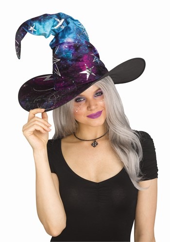 スーパーSALE セール期間限定 Witch Cosmic 帽子 ハット ハロウィン コスプレ 販売実績No.1 衣装 小道具 おもしろい イベント ハロウィーン パーティ 仮装 学芸会