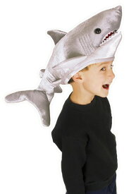 Shark Plush キッズ 帽子 ハット ハロウィン コスプレ 衣装 仮装 小道具 おもしろい イベント パーティ ハロウィーン 学芸会