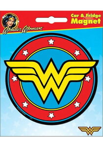 DC Wonder Woman Logo Car & Fridge Magnet �n���E�B�� �R�X�v�� �ߑ� ���� ������ �������낢 �C�x���g �p�[�e�B �n���E�B�[�� �w�|��