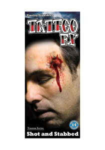 Shot and Stabbed Temporary Tattoo Kit nEB RXv ߑ   낢 Cxg p[eB nEB[ w|