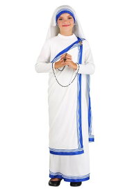 Girls Mother Teresa コスチューム ハロウィン 子ども コスプレ 衣装 仮装 こども イベント 子ども パーティ ハロウィーン 学芸会