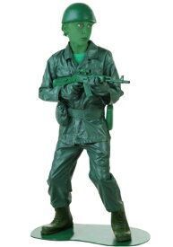 チャイルド Green Army Man コスチューム ハロウィン 子ども コスプレ 衣装 仮装 こども イベント 子ども パーティ ハロウィーン 学芸会