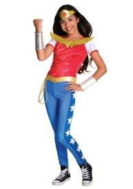 DC Superhero 女の子s デラックス Wonder Woman コスチューム ハロウィン 子ども コスプレ 衣装 仮装 こども イベント 子ども パーティ ハロウィーン 学芸会
