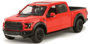 Motormax 2017 Ford tH[h F-150 Raptor SuperCrew - red 1/27 Scale XP[ _CLXg~jJ[ _CLXg  RNV ~j`A _CJXg fJ[ ~jJ[ A Mtg v