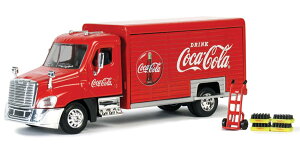 Motor City [^[VeB Classics Coca-Cola Delivery Truck with Hand Truck & Soda Cases 1/50 Scale XP[ Diecast Model _CLXg ~jJ[  ߋ RNV Mtg v[g