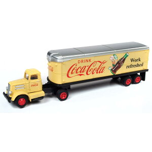 Mini ~j Metals White WC22 Work Refreshed Coke Tractor Trailer 1/87 Scale XP[ _CLXg~jJ[ _CLXg  RNV ~j`A _CJXg fJ[ ~jJ[ A Mtg v