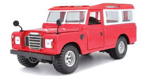 Bburago ブラーゴ Land Rover Series II 1/25 スケール | ダイキャストカー ダイキャスト 車のおもちゃ 車 おもちゃ コレクション ミニチュア ダイカスト モデルカー ミニカー アメ車 ギフト プレゼン