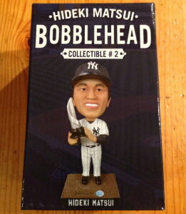 ニューヨークヤンキース 松井秀喜 2013年 7月28日 引退記念日 バブルヘッド 人形 | メジャーリーグ 首振り人形 Matsui Hideki 巨人 ニューヨーク ヤンキース 野球 ベースボール 玩具 おもちゃ 限定