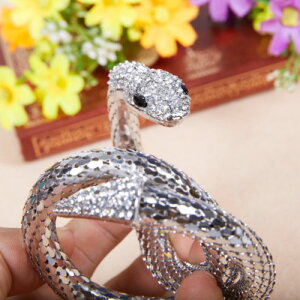 �x���[�_���X �ߑ� �_���X Jewelry Snake Wrist Accessory Gold/Silver �R�X�`���[�� �_���X �ߑ� ���\��