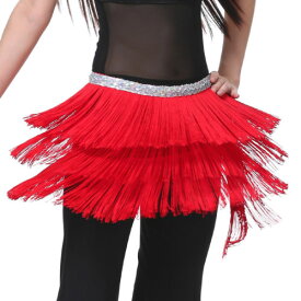 ベリーダンス 衣装 ヒップスカーフ ベルト Tribal Fringe Tassel wrap ベルト 12 カラー コスチューム ダンス 衣装 発表会