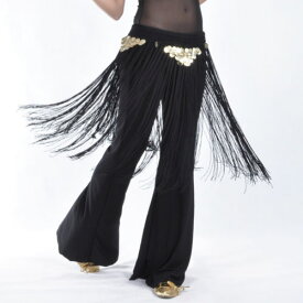 ベリーダンス ヒップスカーフ ベルト Tribal Fringe Tassel 9 カラー コスチューム ダンス 衣装 発表会