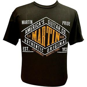 }[` Martin Pride Authentic T-Shirt Black