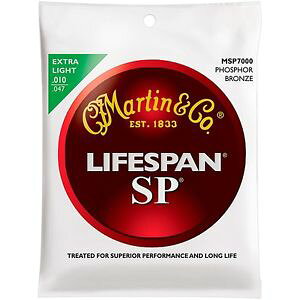 }[` Martin SP 7000 Phosphor Bronze Lifespan AR[XeBbN M^[ ARM Strings Extra Light