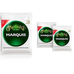 }[` Martin M1100 Marquis 80/20 Bronze Light AR[XeBbN M^[ ARM Strings (3-Pack)