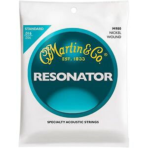 }[` Martin M980 Nickel Wound Bluegrass Resonator M^[ Strings