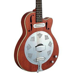 fB[ Dean CE Cutaway Acoustic-Electric Resonator Guitar Natural LN
