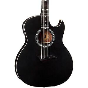 ディーン Dean Exhibition Acoustic-Electric w/Aphex Black Satin