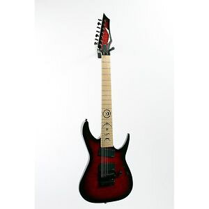 fB[ Dean Rusty Cooley 7-String Exotic GLM^[ GNgbNM^[ Transparent Red 888365520452