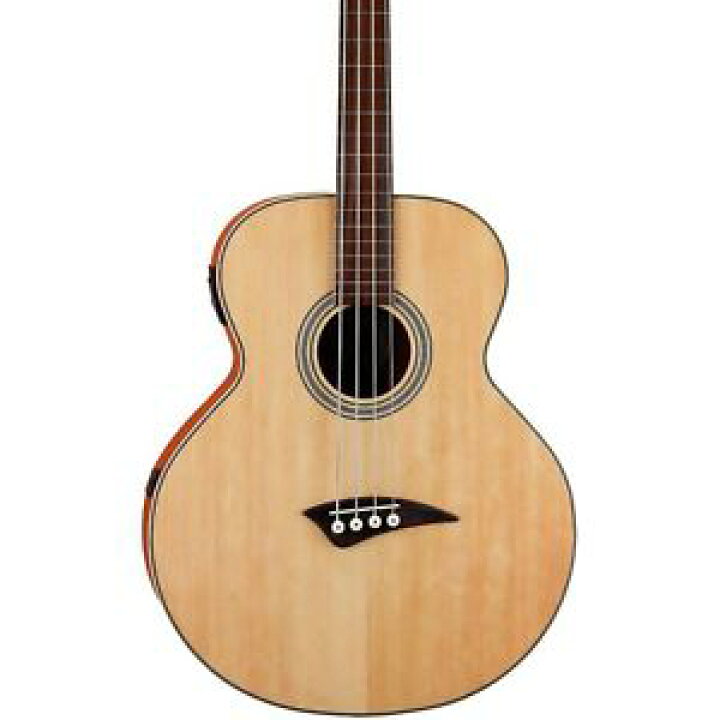 Right Handed Dean EAB FL AcousticElectric Bass Fretless Guitar with