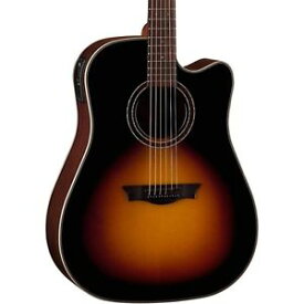 ディーン Dean Natural Series Dreadnought Cutaway Acoustic-Elec Guitar Tobacco Sunburst LN