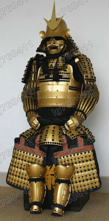 楽天市場】等身大 甲冑 黄金 当世具足 レプリカ 兜 鎧 | コスプレ 五月 
