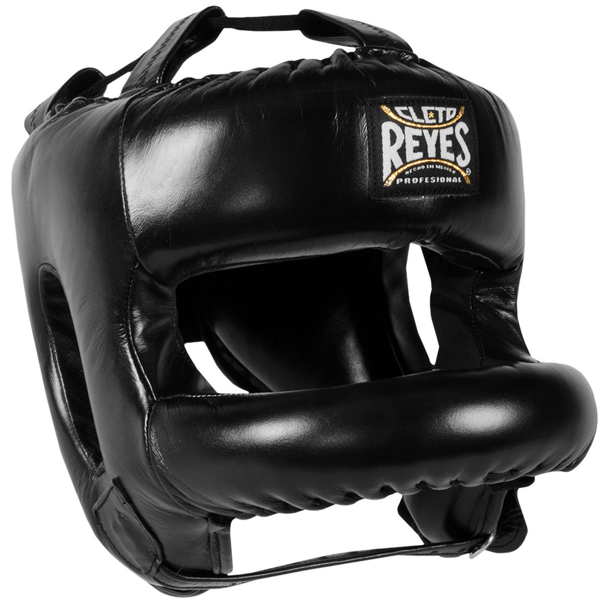 【送料無料】 REYES レイジェス reyes ボクシング ヘッドギア フリーサイズ | ヘッドガード フェイスバー付き 本革  フルフェイスヘッドギア 大人 パンチング メンズ レディース 格闘技 MMA メキシコ 公式 Cleto Reyes バンテージ キックボクシング  試合 練習 | 