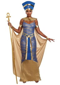 Women's Nefertiti コスチューム ハロウィン レディース コスプレ 衣装 女性 仮装 女性用 イベント パーティ ハロウィーン 学芸会 学園祭 学芸会 ショー お遊戯会 二次会 忘年会 新年会 歓迎会 送迎会 出し物 余興 誕生日 発表会