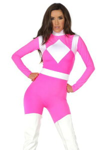 Women's Dominance Action Figure Pink Catsuit �R�X�`���[�� �n���E�B�� ���f�B�[�X �R�X�v�� �ߑ� ���� ���� �����p �C�x���g �p�[�e�B �n���E�B�[�� �w�|��