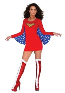 Women's Wonder Woman DC }g P[v Dress RX`[ nEB fB[X RXv ߑ   p Cxg p[eB nEB[ w|