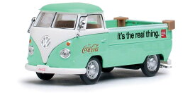 ＼本日全品5%OFFクーポン有／モーターシティ Classics 1962 Coca-Cola VW T1 Pickup green 1/43 スケール | ダイキャストカー ダイキャスト 車のおもちゃ 車 おもちゃ コレクション ミニチュア ダイカスト モデルカー ミニカー アメ車 ギフト プレゼント