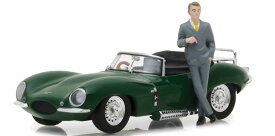 Greenlight 1956 Steve ジャガー XKSS with McQueen Figure 1/43 スケール | ダイキャストカー ダイキャスト 車のおもちゃ 車 おもちゃ コレクション ミニチュア ダイカスト モデルカー ミニカー アメ車 ギフト プレゼント