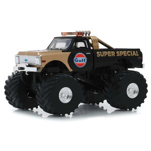 Greenlight Gulf Super Special 1971 Chevy V{[ Monster Truck 1/43 XP[ | _CLXgJ[ _CLXg Ԃ̂   RNV ~j`A _CJXg fJ[ ~jJ[ A
