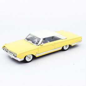 Lucky ラッキー 1964 Mercury マーキュリー Marauder - Yellow 1/43 スケール | ダイキャストカー ダイキャスト 車のおもちゃ 車 おもちゃ コレクション ミニチュア ダイカスト モデルカー ミニカー アメ車 ギフト プレゼント