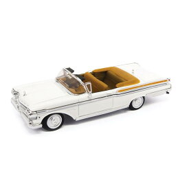 Lucky ラッキー 1957 Mercury マーキュリー Turnpike Cruiser - White 1/43 スケール | ダイキャストカー ダイキャスト 車のおもちゃ 車 おもちゃ コレクション ミニチュア ダイカスト モデルカー ミニカー アメ車 ギフト プレゼント