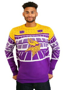Minnesota Vikings Light Up Bluetooth Ugly Christmas Sweater NX}X nEB Y RXv ߑ j  jp Cxg p[eB nEB[ w|